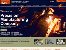 Tablet Screenshot of pmc-th.com